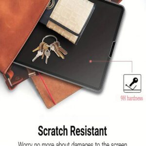 1 pièce Protecteur d'écran en verre trempé premium compatible avec iPad/Vivo/Microsoft/Tablettes, diverses tailles pour répondre à différents besoins, dureté 9H anti-rayures, oléophobe, haute définition et haute transparence pour restaurer la protection de l'écran de couleur. Indispensable pour le bouclier quotidien, le bureau, la maison. Accessoires de protection d'écran de tablette étanche aux chocs, résistant aux chutes et aux rayures