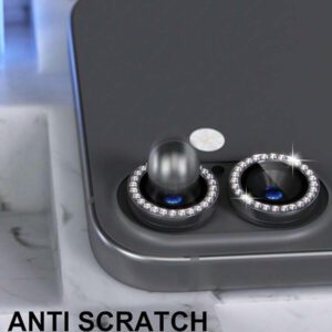 3 pièces Protecteur d'objectif de téléphone compatible avec 15/15Pro/15Plus/15Promax. Cadeau pour l'anniversaire, la famille, les amis. Protecteur d'objectif, accessoires de téléphone. Étanche, antichoc, anti-chute, anti-rayures, anti-traces de doigts, protection intégrale