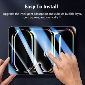 2 paquets de protecteur d'écran pour iPad 11e génération A16 2025 11 pouces / 10e génération 2022 10,9 pouces, verre trempé [compatible Face ID et Apple Pencil] ultra sensible, compatible avec la coque, protection d'écran HD anti-rayures compatible avec iPad 5/6/7/8/9e 10,2/10,5 Air 1/2/3/4/5 10,9 10e génération Mini 1 2 3 4 5 6 Pro 11 1re 2e 3e 9,7 Pro 12,9 2015-2024-2025, film de protection d'écran en verre trempé - Accessoires de protection d'écran essentiels pour iPad, applicables au bouclier quotidien, au bureau, à la maison, étanche, antichoc, anti-chute, résistant aux rayures