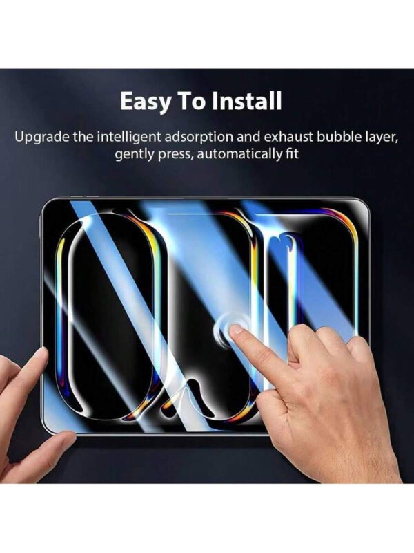2 paquets de protecteur d'écran pour iPad 11e génération A16 2025 11 pouces / 10e génération 2022 10,9 pouces, verre trempé [compatible Face ID et Apple Pencil] ultra sensible, compatible avec la coque, protection d'écran HD anti-rayures compatible avec iPad 5/6/7/8/9e 10,2/10,5 Air 1/2/3/4/5 10,9 10e génération Mini 1 2 3 4 5 6 Pro 11 1re 2e 3e 9,7 Pro 12,9 2015-2024-2025, film de protection d'écran en verre trempé - Accessoires de protection d'écran essentiels pour iPad, applicables au bouclier quotidien, au bureau, à la maison, étanche, antichoc, anti-chute, résistant aux rayures – Image 6