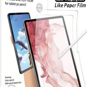2 pièces Film protecteur d'écran de tablette comme du papier mat, anti-reflet, anti-traces de doigts, compatible avec iPad Air Pro 11 13 5e/6e/7e/8e/9e/10e/11e 2025 2024 11 pouces 13 pouces / Compatible avec Samsung Galaxy Tab S9 S8 S7 S9FE S10+ S10 FE A9 A9+ S8+ S9+ 12,4 pouces / Compatible avec Xiaomi Redmi / Compatible avec Huawei Matepad / Honor Office / Film de peinture et d'écriture souple, non en verre