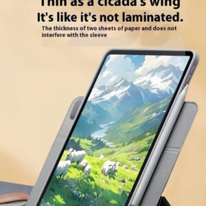 2 pièces Film protecteur d'écran de tablette comme du papier mat, anti-reflet, anti-traces de doigts, compatible avec iPad Air Pro 11 13 5e/6e/7e/8e/9e/10e/11e 2025 2024 11 pouces 13 pouces / Compatible avec Samsung Galaxy Tab S9 S8 S7 S9FE S10+ S10 FE A9 A9+ S8+ S9+ 12,4 pouces / Compatible avec Xiaomi Redmi / Compatible avec Huawei Matepad / Honor Office / Film de peinture et d'écriture souple, non en verre