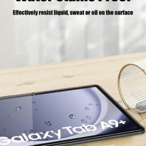 2 pièces Protecteur d'écran en verre trempé, résistant aux rayures, compatible avec Samsung Galaxy Tab S7/S8/S9, Samsung Galaxy Tab S10+, S10 Ultra, Galaxy Tab A10+, Galaxy Tab S10 Lite, Galaxy Tab S11, Galaxy Tab S11 Ultra, iPad Air 13 2025(M3), iPad Air 11 2025(M3), iPad 2025(iPad A16) (Achat selon votre modèle de tablette correspondant)