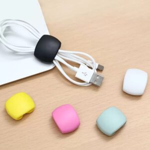 15 Pièces Pince Organisatrice De Câbles Pour Écouteurs Et Chargeurs, Enrouleur De Câbles Multifonctionnel