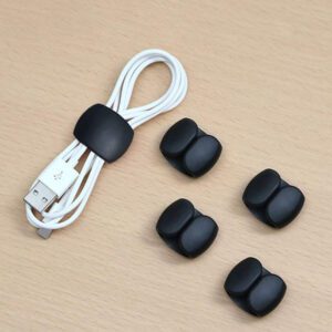 15 Pièces Pince Organisatrice De Câbles Pour Écouteurs Et Chargeurs, Enrouleur De Câbles Multifonctionnel