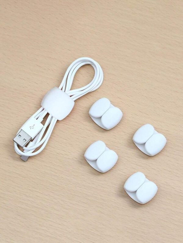 15 Pièces Pince Organisatrice De Câbles Pour Écouteurs Et Chargeurs, Enrouleur De Câbles Multifonctionnel – Image 12