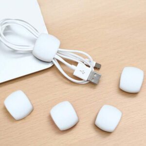 15 Pièces Pince Organisatrice De Câbles Pour Écouteurs Et Chargeurs, Enrouleur De Câbles Multifonctionnel