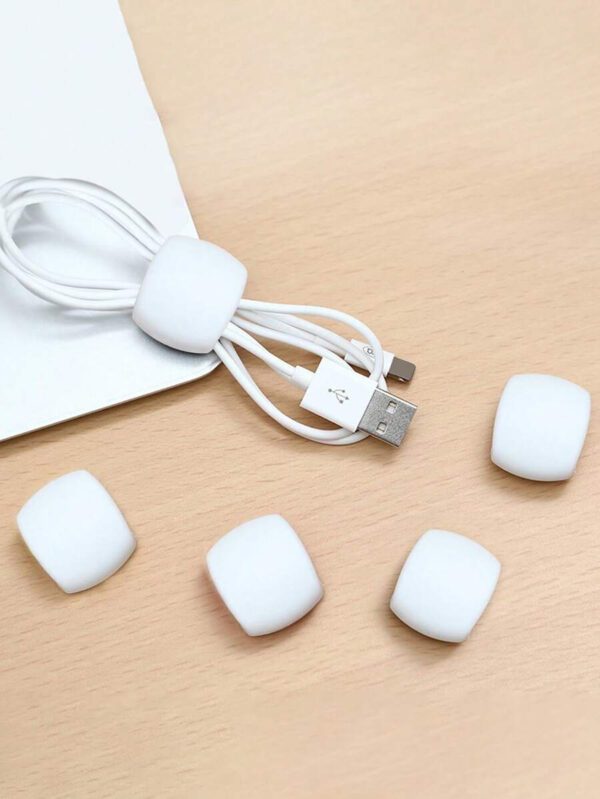 15 Pièces Pince Organisatrice De Câbles Pour Écouteurs Et Chargeurs, Enrouleur De Câbles Multifonctionnel – Image 13