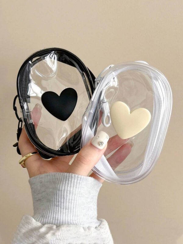 Câble de données, chargeur, boîte de rangement transparente portable pour câble et écouteurs, organiseur de câbles pour téléphone portable – Image 3