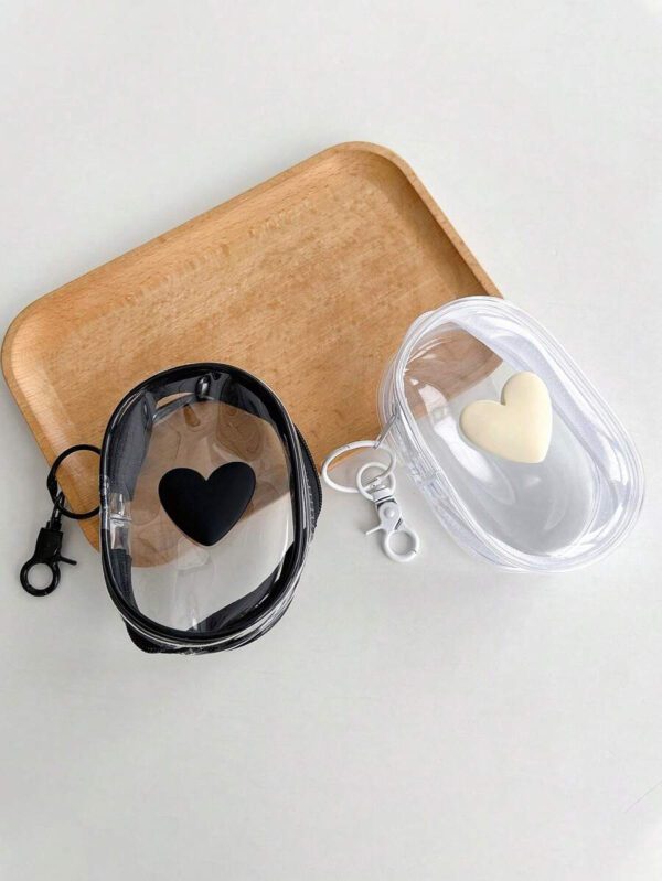 Câble de données, chargeur, boîte de rangement transparente portable pour câble et écouteurs, organiseur de câbles pour téléphone portable – Image 4