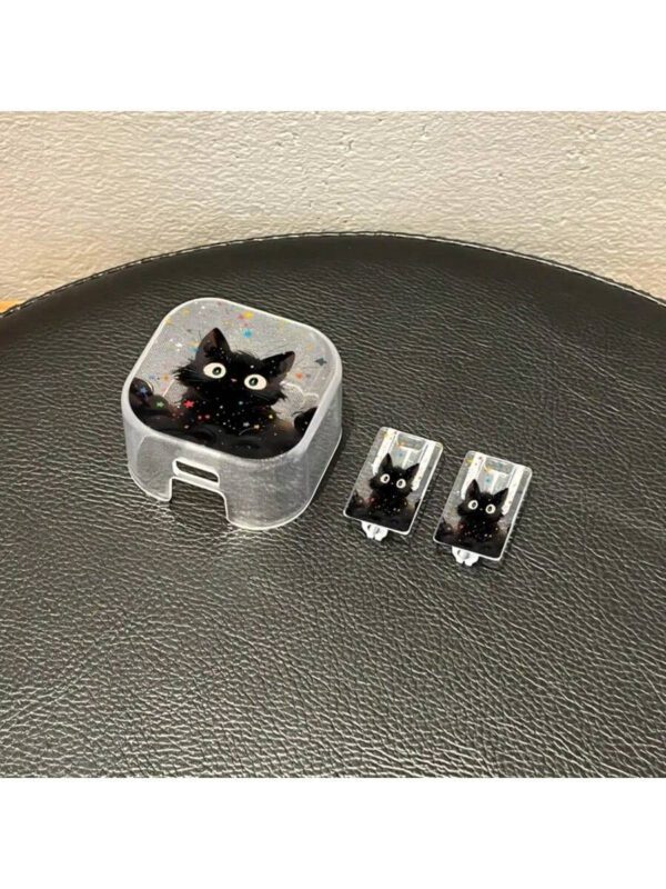 3 pièces Ensemble de boîtiers de protection de chargeur TPU mignons Panda/Chat/Dessin animé, convient pour iPhone 13/14/15/16, 18W/20W - Comprend un couvercle de chargeur mural avec design en forme de cœur de panda, protecteur de câble - Cadeau idéal – Image 9