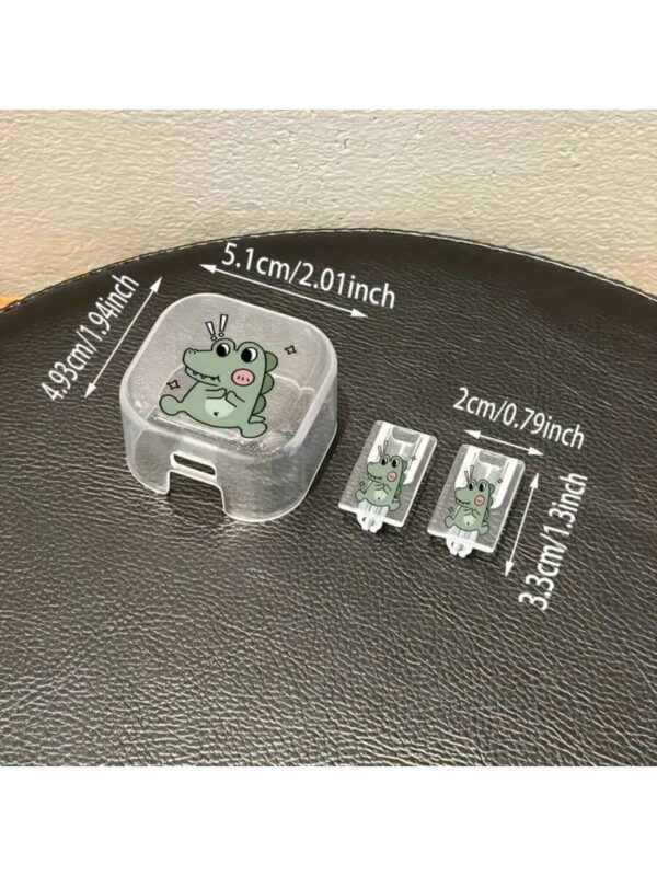 3 pièces Ensemble de boîtiers de protection de chargeur TPU mignons Panda/Chat/Dessin animé, convient pour iPhone 13/14/15/16, 18W/20W - Comprend un couvercle de chargeur mural avec design en forme de cœur de panda, protecteur de câble - Cadeau idéal – Image 16