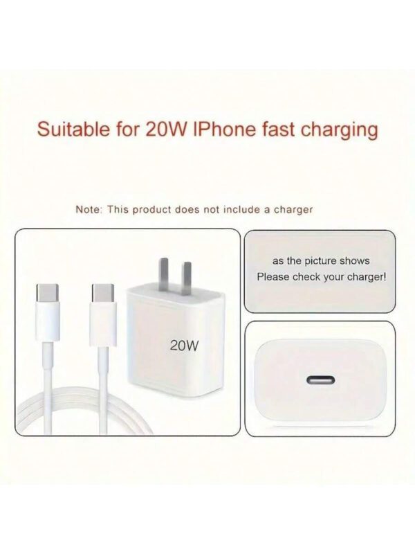 5 pièces Étui de protection simple noir pour adaptateur de charge, protecteur de câble de données, organisateur de câble de charge pour iPhone 14 Pro Max, iPhone 13/12/11, protecteur de cordon de chargeur rapide 18/20W, cadeau pour lui/elle – Image 14