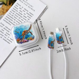3 pièces, chargeur transparent compatible avec 13/14/15/16, norme britannique 18W/20W, protecteur de câble TPU et de tête de chargeur, cadeau, accessoires de bureau électroniques