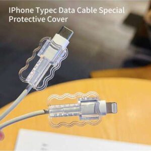1 pièce / 5 pièces / 10 pièces Protecteur de câble de charge Apple [Manchon de protection de câble Android USB + Type-C], accessoire de gestion de câble anti-enroulage, accessoire de téléphone