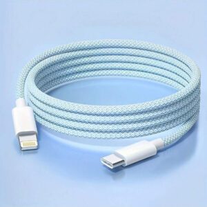 Câble de charge rapide, USB C vers Lightning Compatible avec iPhone 14, 13, 12, 11 Pro Max, XR, XS X, 8, 7, 6 Plus, SE, Type C pour voiture, câble CarPlay, compatible avec Apple, câble de données PD, charge rapide pour iPhone 14, Pro, 13, Max, 12 Plus, téléphone portable, iPad, voiture, tablette, câble de charge Lightning vers Type-C 8