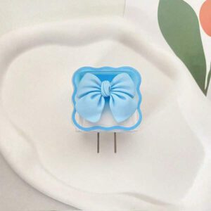 5 pièces Set - Adaptateur 20W compatible avec 12/13/14 Pro Max, étui de protection pour câble de charge à design nœud papillon 3D, ensemble d'accessoires antiflex en TPU, protecteur de chargeur