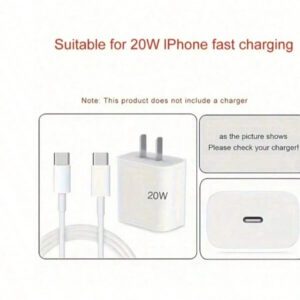 5 pièces Set - Adaptateur 20W compatible avec 12/13/14 Pro Max, étui de protection pour câble de charge à design nœud papillon 3D, ensemble d'accessoires antiflex en TPU, protecteur de chargeur