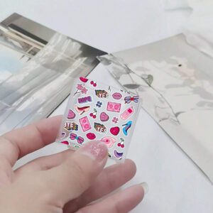 Étui de protection de chargement en TPU avec motif de lèvres de cerise, convient pour la boîte de chargement transparente 25W de pour les téléphones Galaxy - protecteur de câble, étui de protection de chargeur de qualité cadeau transparent