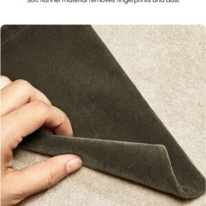 UGREEN Sac pochette de 19*12 cm pour batterie externe, écouteurs TWS, sac en flanelle pour accessoires de téléphone portable, sac de protection étanche à cordon avec compartiments pour câbles, en polyamide
