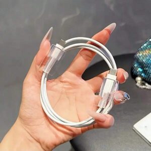 3 pièces Étui de protection de charge rapide 20W avec prise UE, de forme de cœur, compatible avec iPhone13/14/15/16, en TPU, avec port de charge rond et cache-câble, sans batterie ni composants électroniques, protecteur de câble, protecteur de chargeur