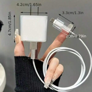 Étui de protection de chargeur minimaliste à motif floral, compatible avec la série 14/13, adaptateur de charge rapide, protecteur de chargeur 20W, cadeau idéal