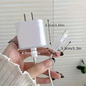 5 pièces/set Étui de protection de câble de données avec figure de ligne amusante, convient pour le chargeur 18-20W, prévient la rupture du câble. Accessoires de chargeur Nan, accessoires de téléphone