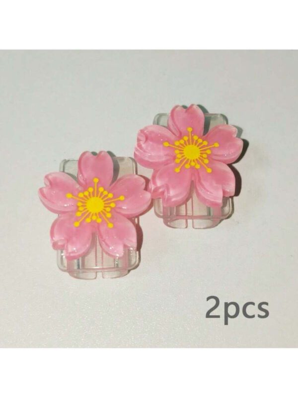 2 piÃ¨ces Protecteur de cÃ¢ble de donnÃ©es en forme de fleur de cerisier compatible avec Apple â€“ Image 7